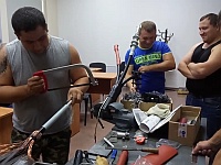 Практические занятия по монтажу кабельных муфт и прокладке кабеля с изоляцией из сшитого полиэтилена в УЦ "Энергетик"