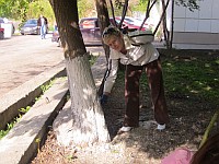 Субботник "Зеленая весна" в Учебном центре "Энергетик"